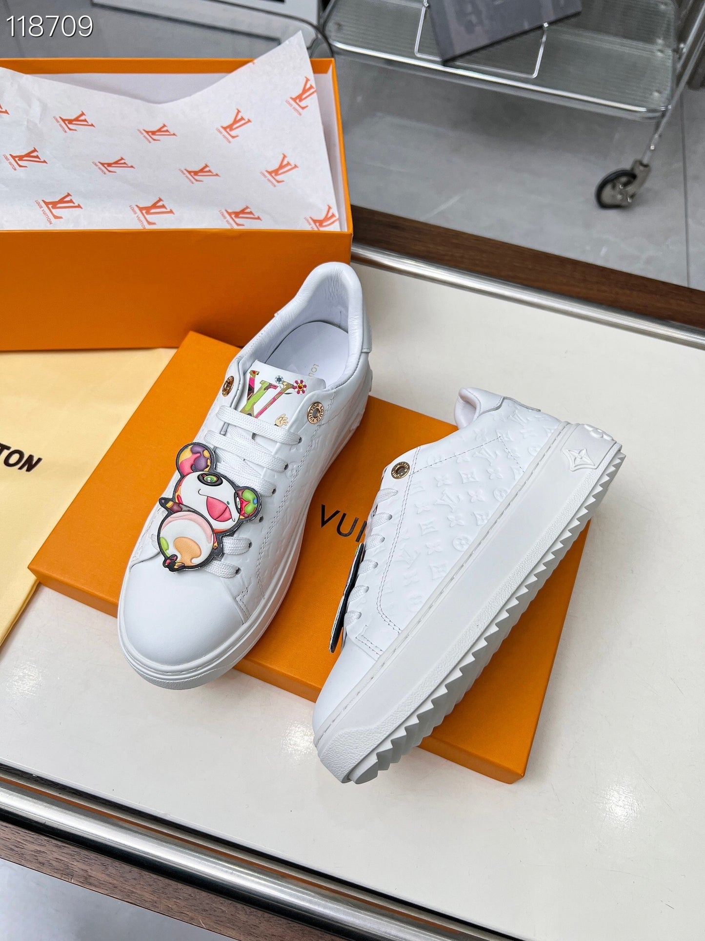 LEM377 Designer Shoes women Sneakers shoes for women white color Sneaker high quality size 35 to 42