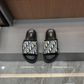 DEM317 New fashionable black and white women's shoes men's shoes available in various colors beautiful slippers excellent gift item