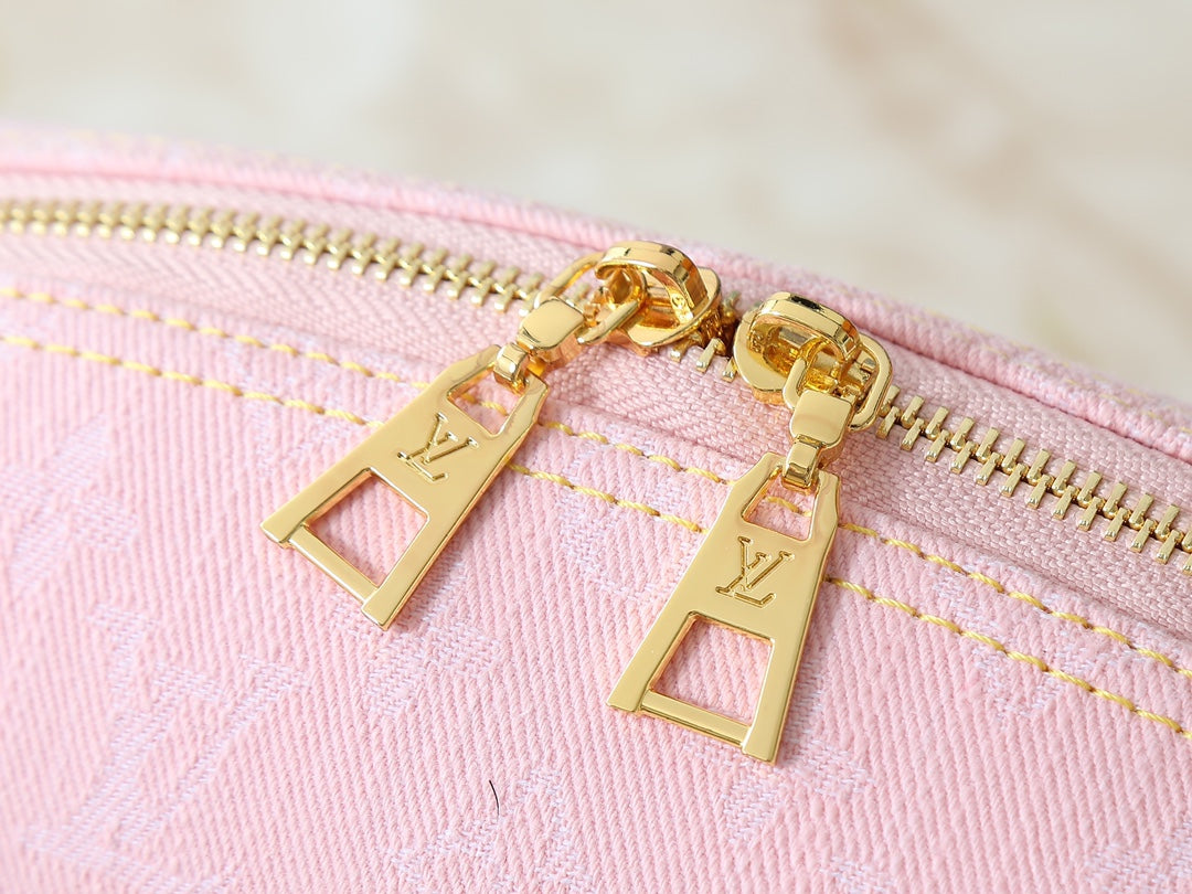 LEM280 Designer Bag Makeup Bag Luxury Cosmetic bag High Quality Women's Handbag Purse Cowhide travel Storage Bag Toiletry Bag Mini Brown vanity bag designer cosmetic bag 27 x 18 x 9cm