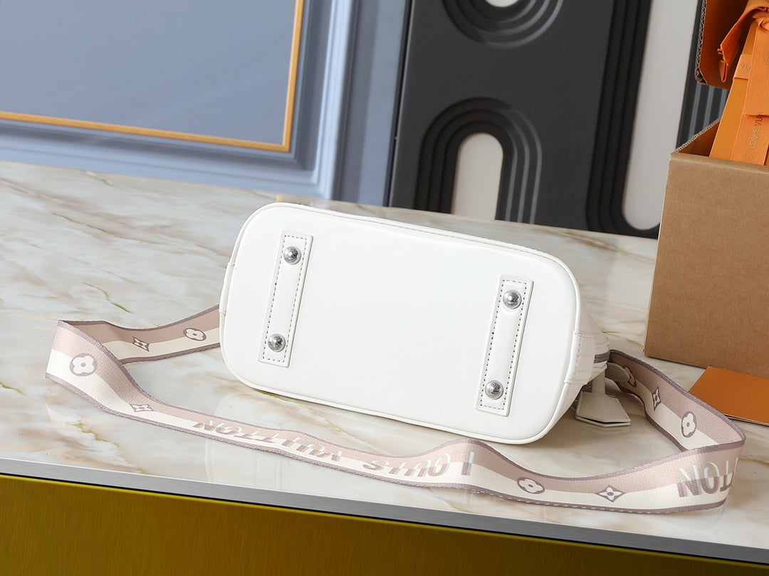 LEM281Tote bag Designer bag Women's Double-Sided Mini Handbag Luxury Shoulder Bag Fashion Leather Multifunctional High-Quality Large Capacity Open Handbag Shopping Bag 23.5 x 17.5 x 11.5cm