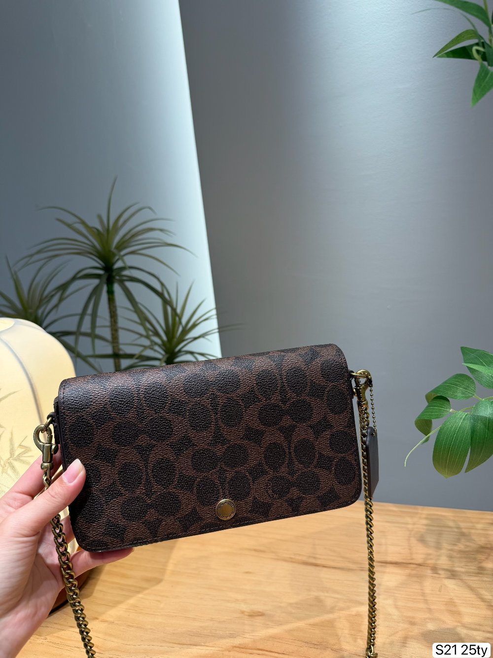 COEM14 New arrive fashion brown color bag for woman beautiful gift to choose size 21*12cm
