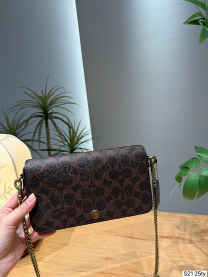 COEM14 New arrive fashion brown color bag for woman beautiful gift to choose size 21*12cm