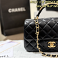 CEM266 New arrive fashion black white red   pink brown gray bag for woman hands bag beautiful gift to choose gift 20*6.5*12cm