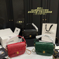 CEM302 New arrive fashion black red green bag for woman hands bag beautiful gift to choose gift 19*15cm
