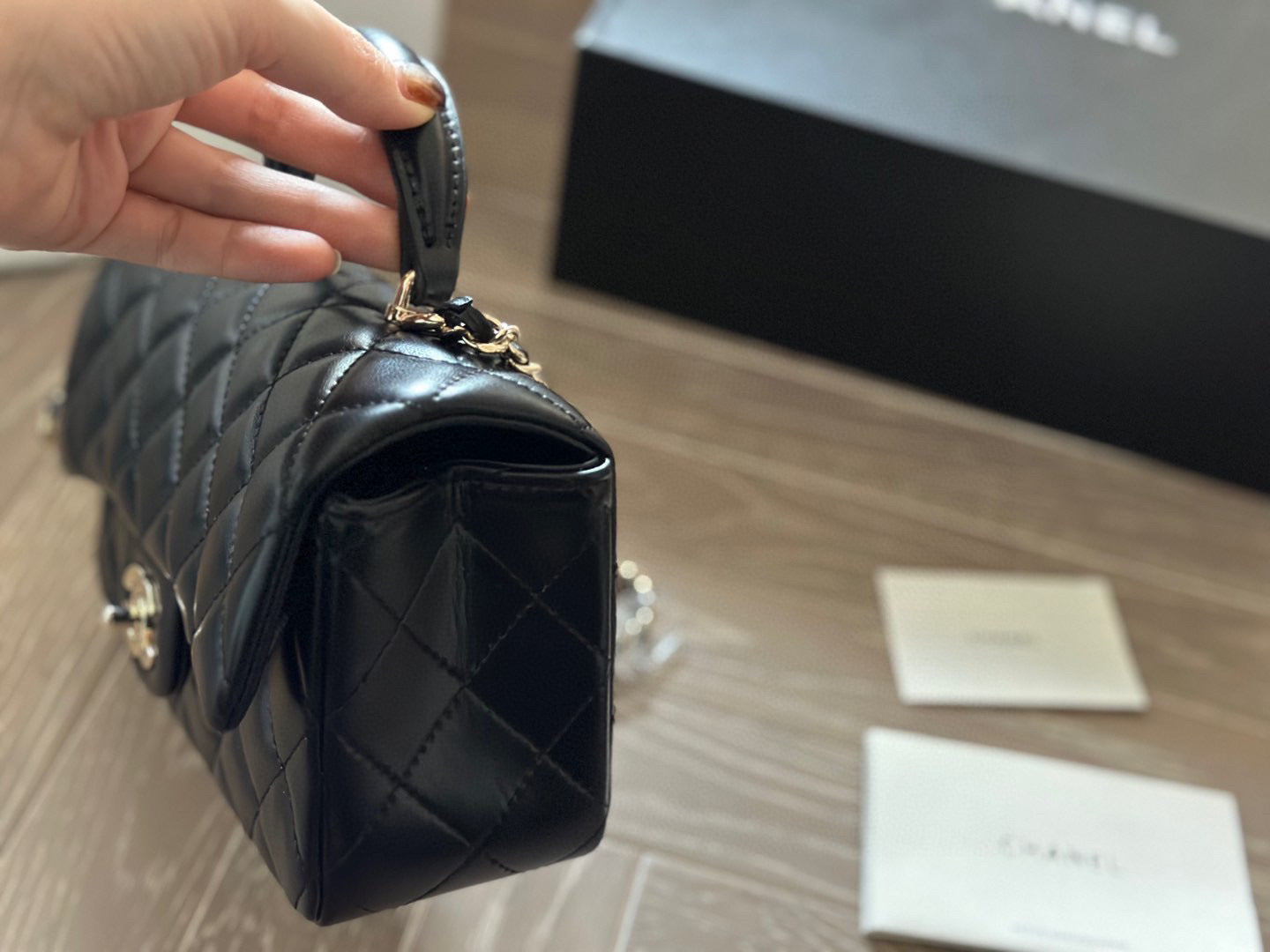 CEM176 Designer Women Shoulder Chain Bag Clutch Tote Bags Wallet Check Purse Solid Hasp Waist Square Stripes Woman s Handbags Classic Flap Handbag 20*12cm