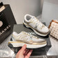 CEM230 New arrive fashion gold and white shose for woman men beautiful gift to choose gift