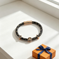LEM584 Designer bracelet - available in three colors of gold silver and rose gold A fashionable piece of jewelry with personalized touch as a gift