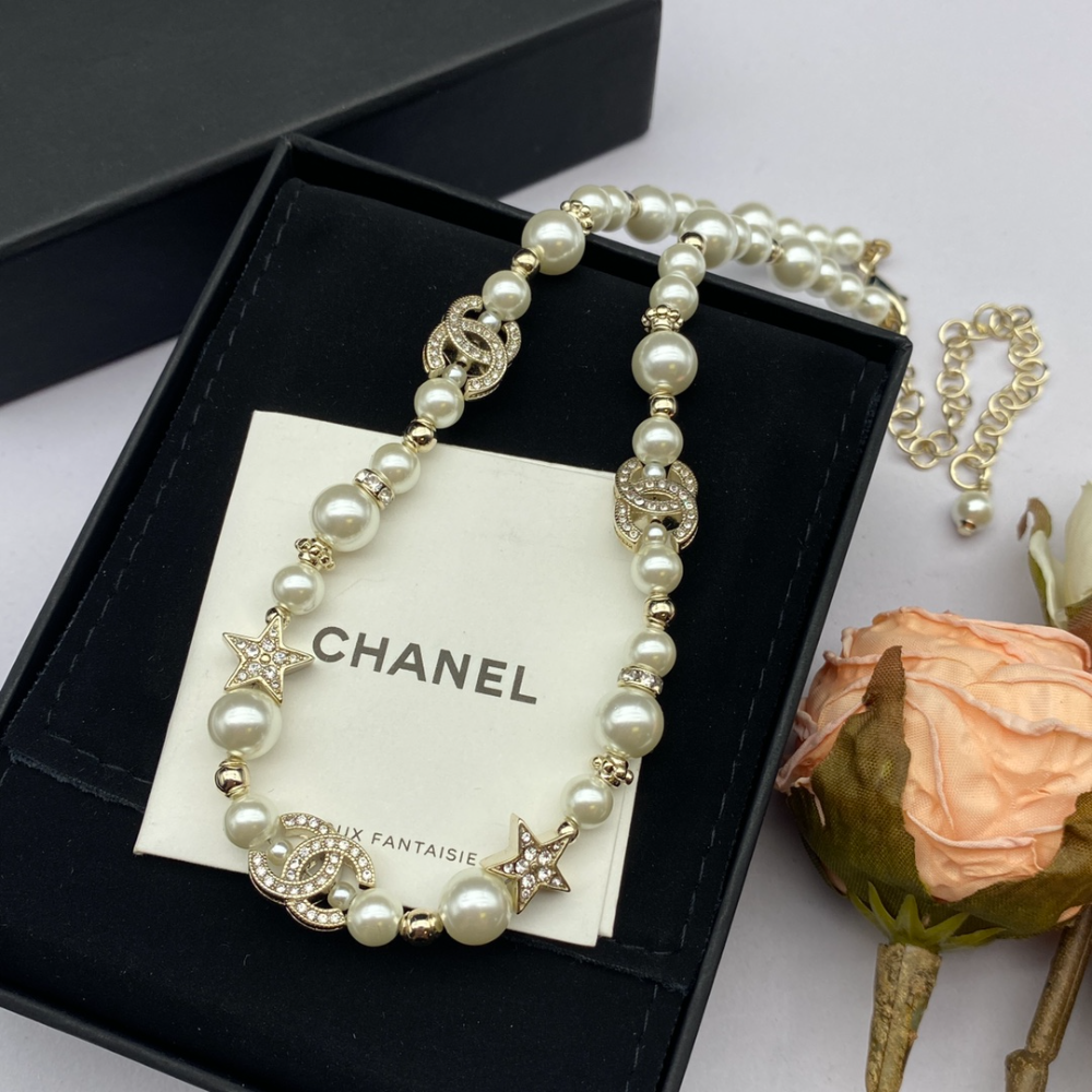 CEM492 New Arrive Fashion Hot Sale with Big Diamond Pearl Necklace for Woman Jewelry To Choose Gift
