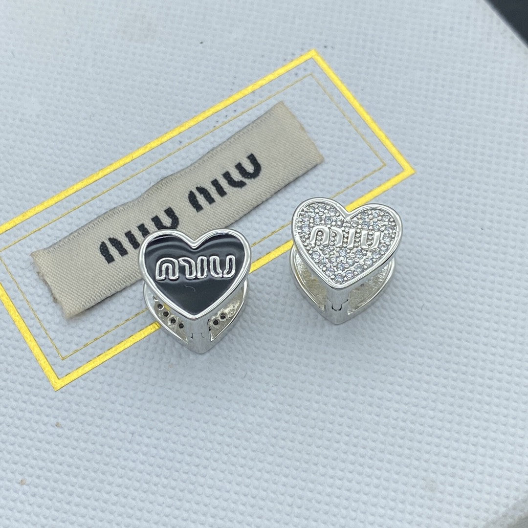 CEM211 New Arrive Fashion  Hot Sale  with Diamond Heart Earring  for Woman Jewelry To Choose