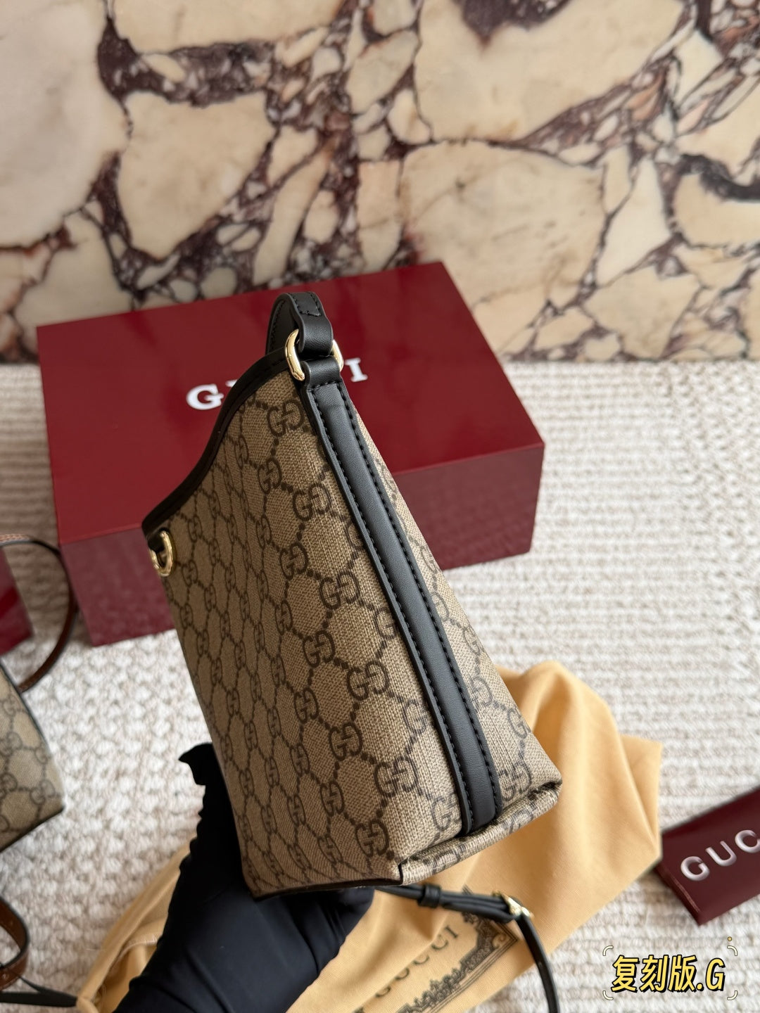GEM146 New arrive fashion  brown color cute bag for woman handbag Canvas tote bag size 18*19*11cm