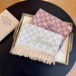 GEM197 new arrive  Hot sale pink white color fashion beautiful  scarf  for woman gift  to choose size 180*60cm