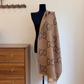 GEM193 new arrive  Hot sale brown grey color fashion beautiful  scarf  for woman gift  to choose size 180*60cm