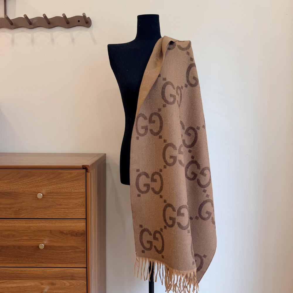 GEM193 new arrive  Hot sale brown grey color fashion beautiful  scarf  for woman gift  to choose size 180*60cm