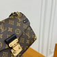 LEM543 New arrive fashion brown color bag for woman beautiful gift to choose 24*14cm