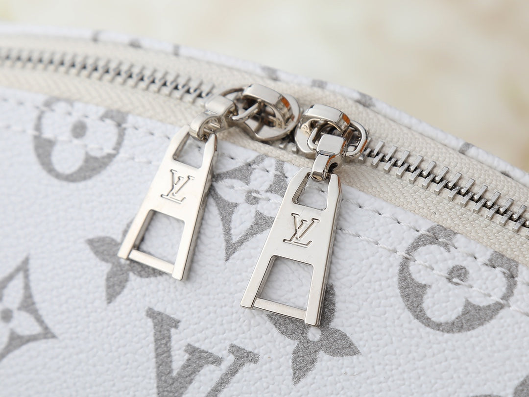 LEM280 Designer Bag Makeup Bag Luxury Cosmetic bag High Quality Women's Handbag Purse Cowhide travel Storage Bag Toiletry Bag Mini Brown vanity bag designer cosmetic bag 27 x 18 x 9cm