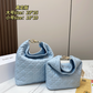 DEM360 New arrive fashion black white blue red khaki pink color bag for woman beautiful gift to choose 2 size