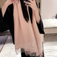 DEM393 new arrive  Hot sale black grey pink color fashion beautiful  scarf  for woman gift  to choose