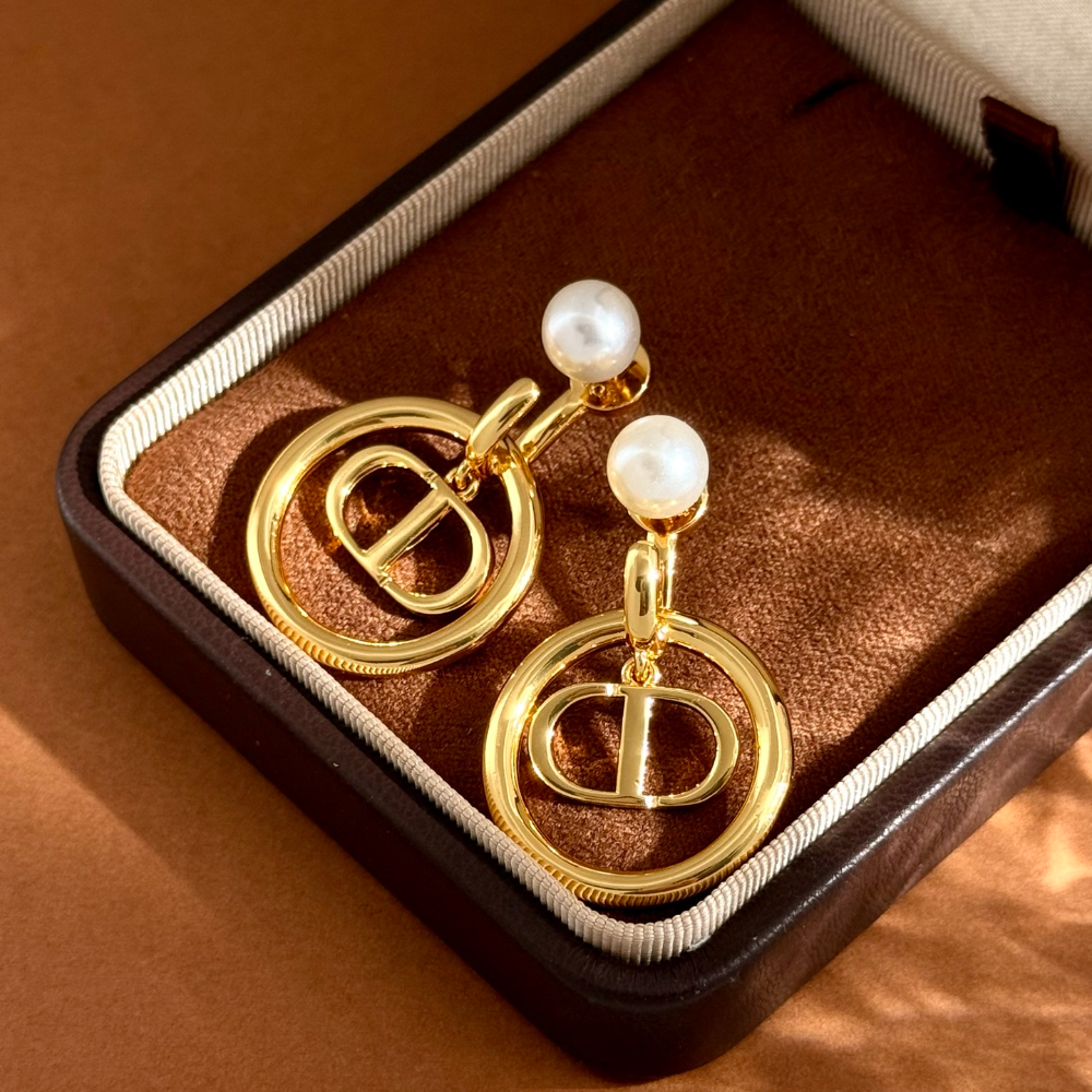 DEM394 New arrive fashion gold color earring  for woman jewelry beautiful jewelry no with box