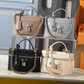 LEM507  New arrive fashion black cream-white light blue and khaki  bag for woman beautiful gift to choose gift size to choose 19.0 x 11.5 x 6.5CM