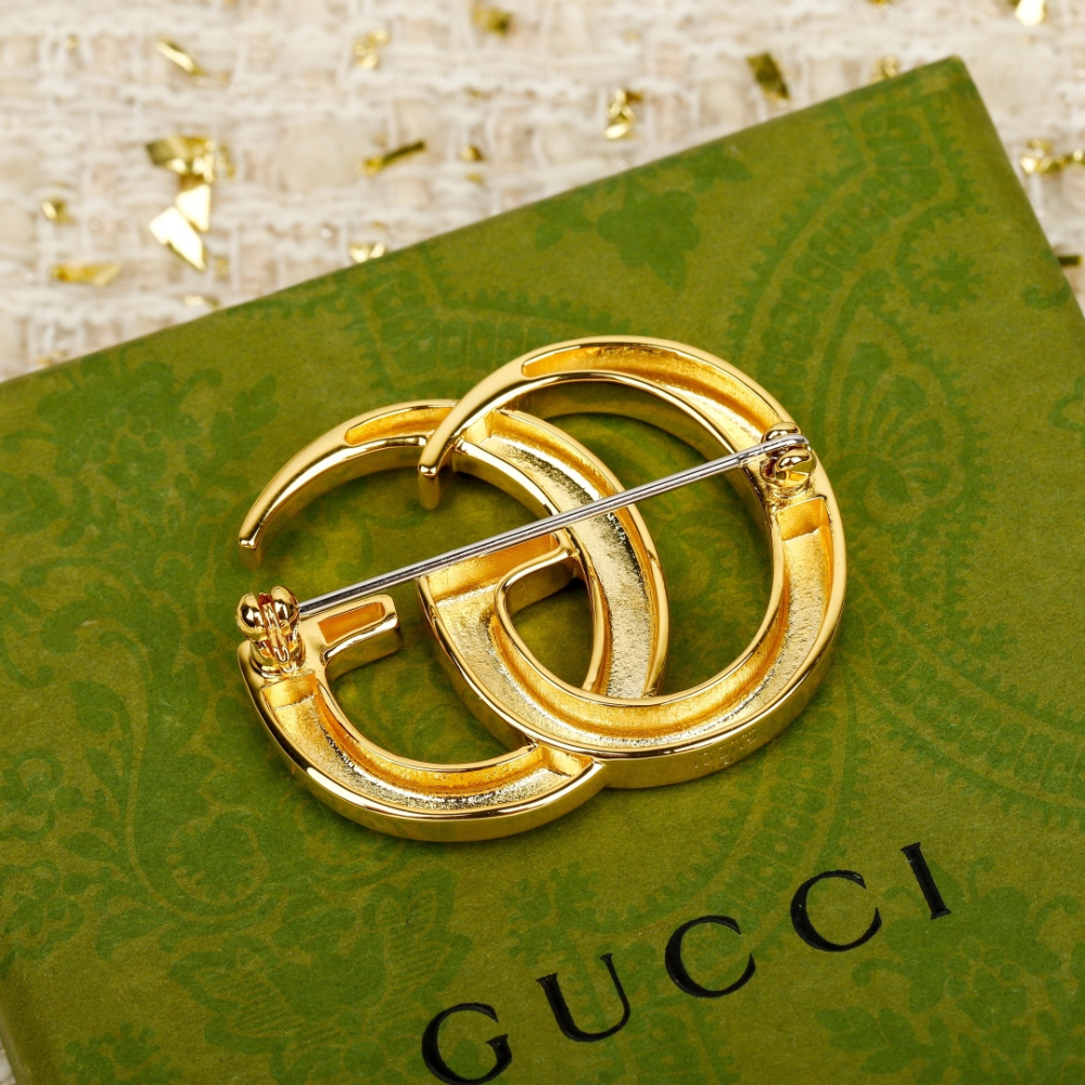 GEM152 New Arrive Gold Color Brooch Fashion Design Brooch Charm for Women Jewelry