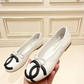 CEM364 Designer women's shoes women's flat shoes black red white khaki colors high quality sizes 34 to 42