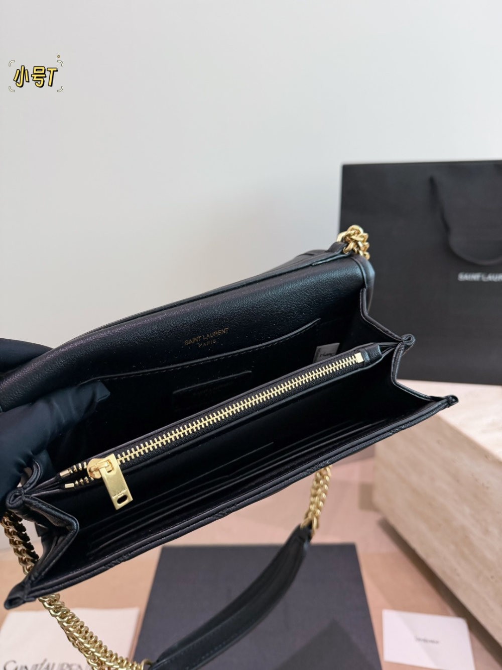 YLEM25 New arrive fashion black bag for woman hands bag beautiful gift to choose gift 22 cm