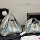 CEM387 New arrive fashion black white red khaki yellow pink silver blue purple color bag for woman beautiful gift to choose 2 size