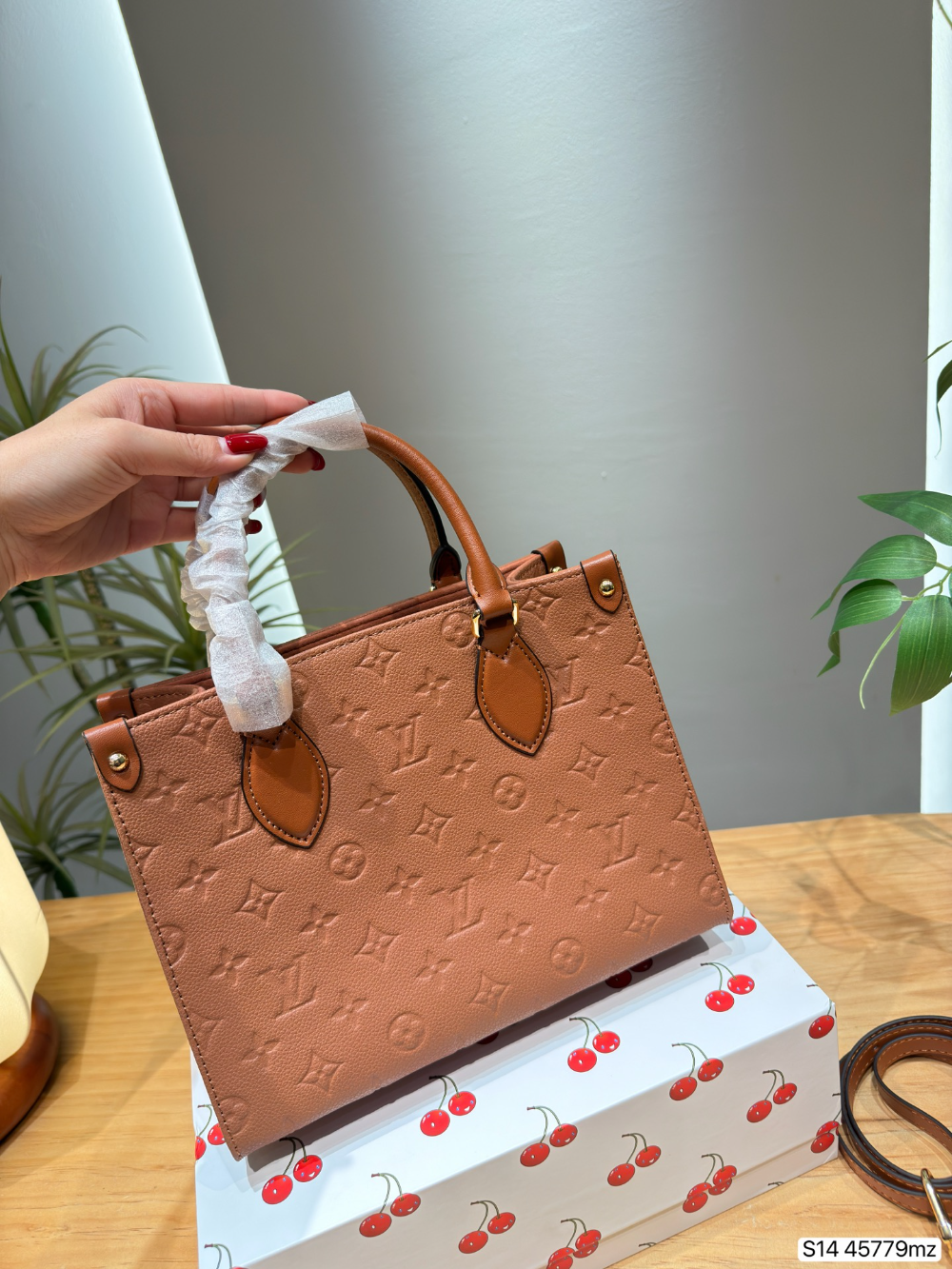 LEM592 New arrive fashion caramel color bag for woman beautiful gift to choose