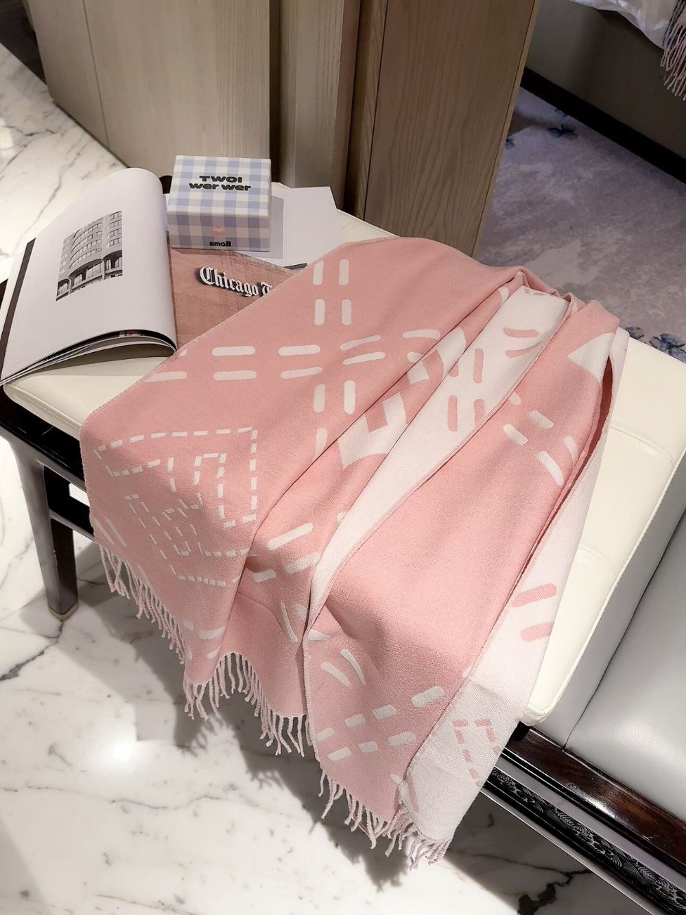 FEM29 new arrive  Hot sale black pink color fashion beautiful  scarf  for woman gift  to choose size 45*210cm