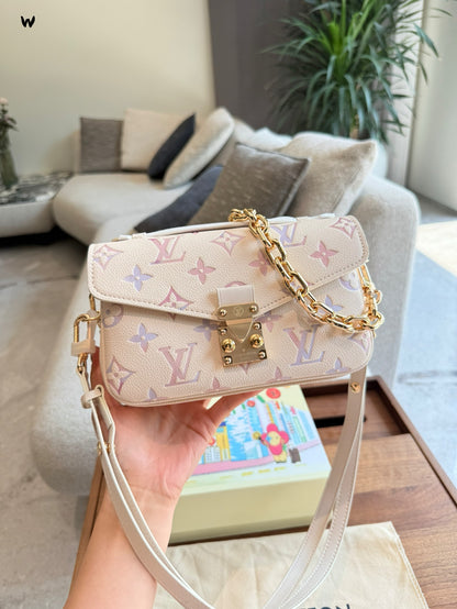 LEM252  Designer Bag Shoulder Bag Crossbody Bag Luxury Bag Purse Designer Temperament Fashion Clash Color Fashion Bag