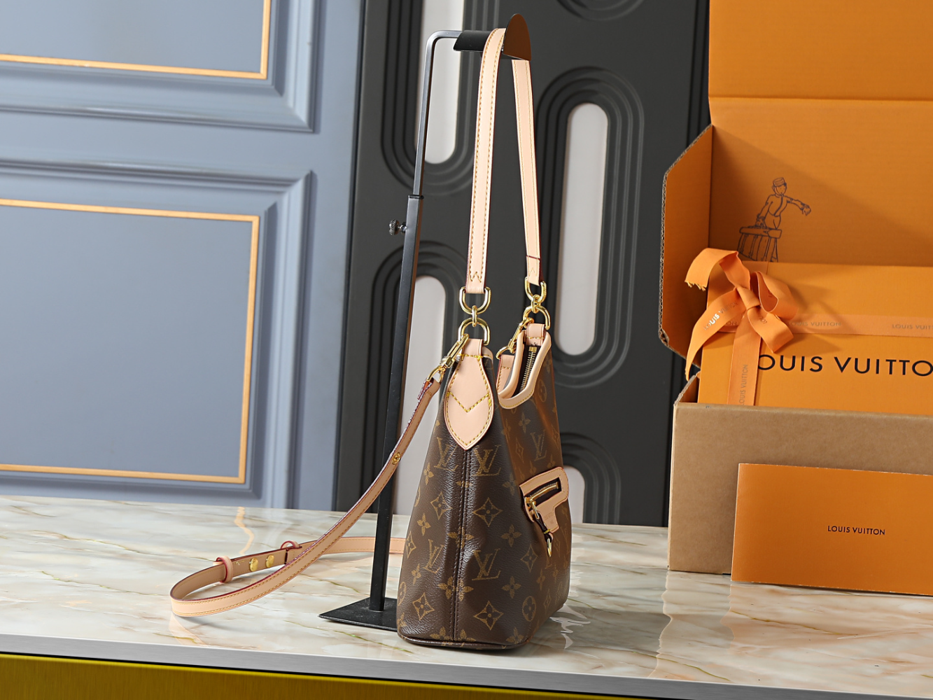 LEM412  New arrive fashion bag for woman Denim fabric handbag beautiful gift to choose gift 25*22*10cm