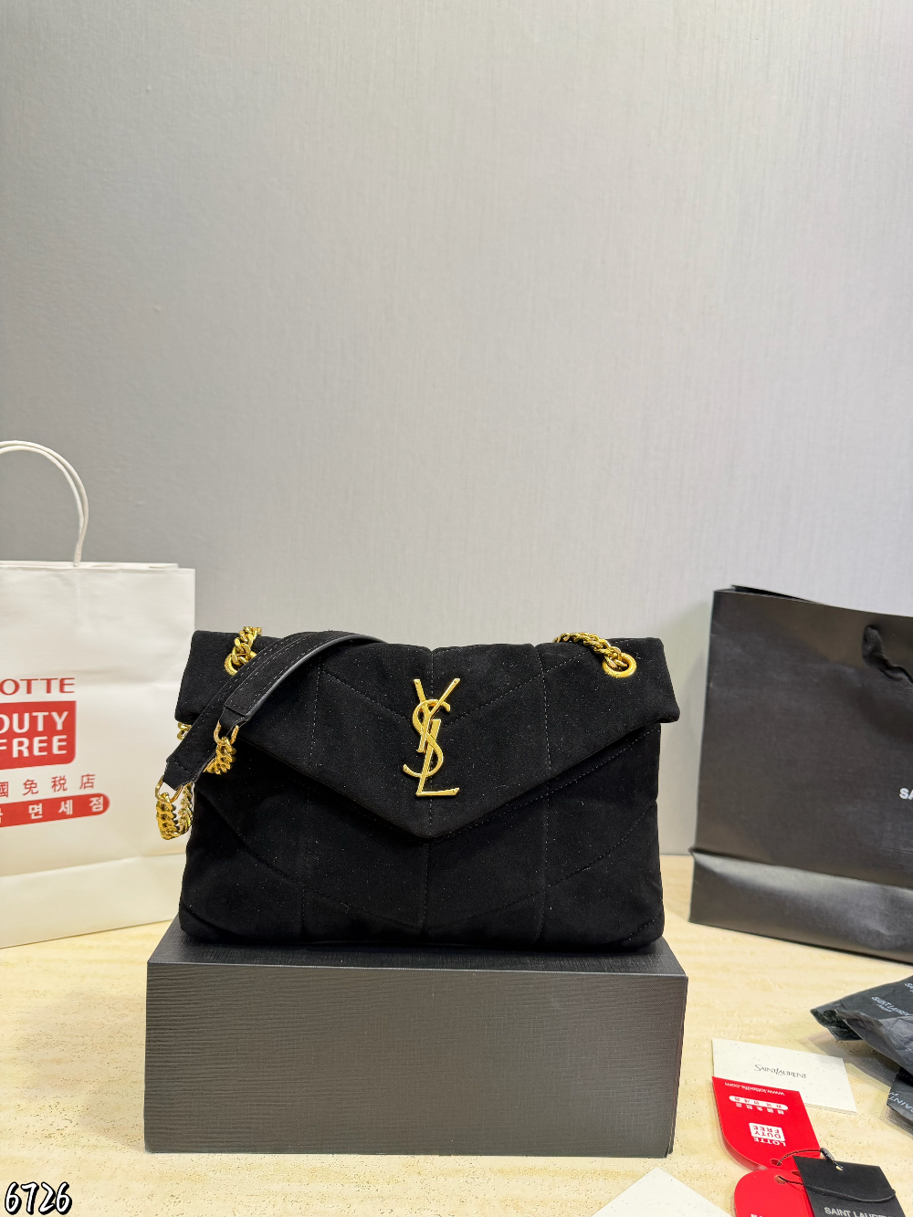 YLEM15 New arrive fashion black caramel brown color bag for woman beautiful gift to choose size 28*17cm