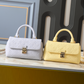 LEM509  New arrive fashion yellow lvory bag for woman beautiful gift to choose gift size to choose 21.0 x 12.5 x 6.0 CM