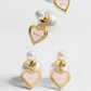 DEM383 2022 Hot sale New arrive pink earring for woman gift color Retro Simple Women's Stud Earrings for woman jewelry