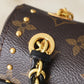 LEM337  Hot sale fashion black bag for woman hand bag beautiful gift  27 x 16 x 8cm size