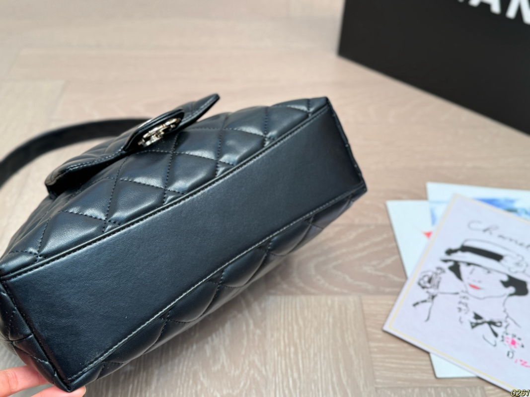 CEM313 New arrive fashion black color  bag for woman beautiful gift to choose gift size to choose 2 size