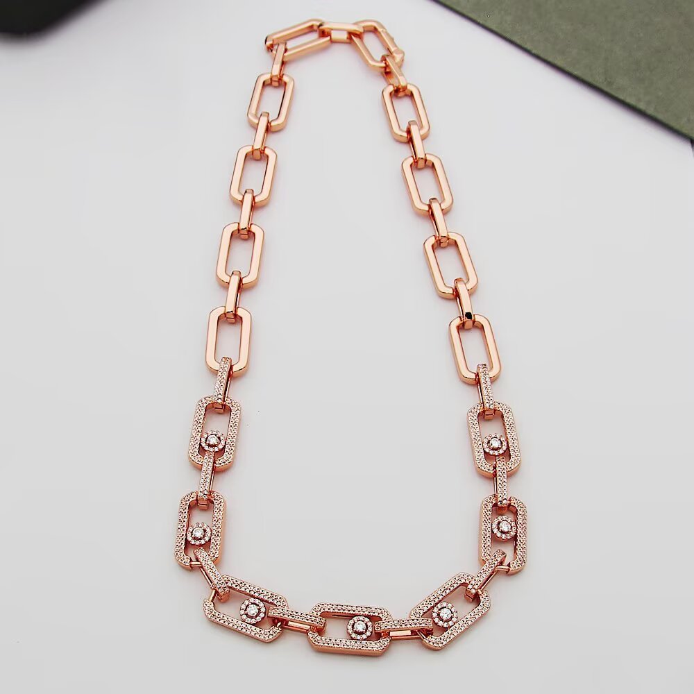 MEM16 Luxury necklace elegant necklaces designer necklaces womeng silver chains top quality pendant charm jewellery designer for women gifts f