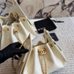 CEM269 New arrive fashion black white  pink  bag for woman hands bag beautiful gift to choose gift 2 size