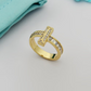 TEM48  Fashion Stainless Steel Rose Gold Stone Design beautiful Earring Charm For Women Jewelry