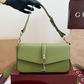 GEM222 New arrive fashion black red green purple color bag for woman beautiful gift to choose size 23*13cm