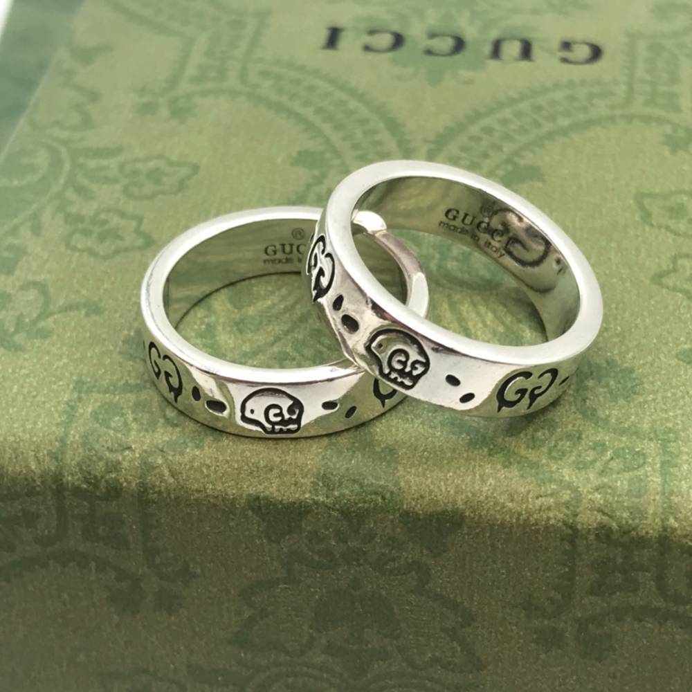 GEM211 New Classic Ring Brand Designer Titanium Steel Ring Gold Ring Women Mens Ring Love Promise Jewelry