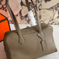 HEM145 New arrive fashion dark coffee brown caramel elephant gray bag for woman hands bag beautiful gift to choose gift  36*20cm