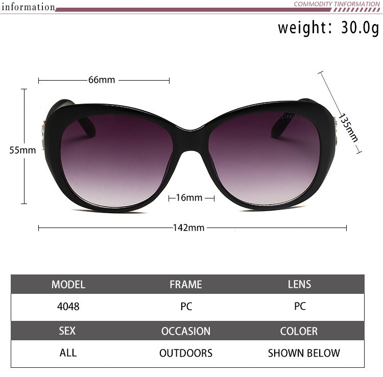 TEM31 Designer sunglasses luxury Spicy girl style sunglasses for women Sexy trend men gift glasses Beach shading UV protection polarized glasses with box