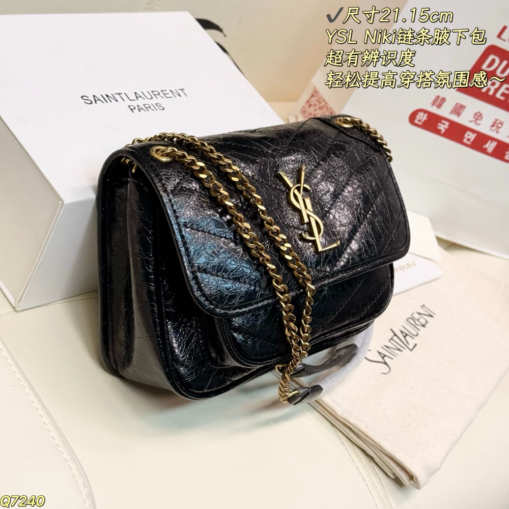 YLEM21 New arrive fashion black bag for woman hands bag beautiful gift to choose gift 21*15cm