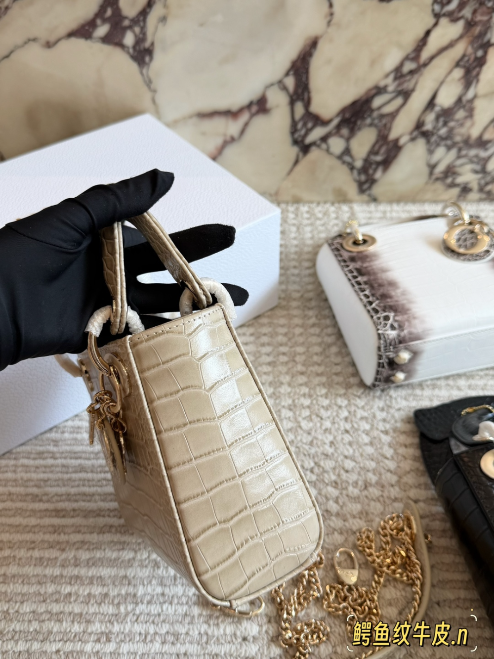 DEM323 New arrive fashion black beige white color  bag for woman beautiful gift to choose gift size to choose
