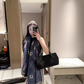 FEM31 new arrive  Hot sale brown black blue grey khaki color fashion beautiful  scarf  for woman gift  to choose