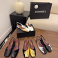 CEM382 HEM102 Designer women Slippers sandals shoes for women mix color shoes high quality size 35 to 40