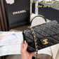 CEM266 New arrive fashion black white red   pink brown gray bag for woman hands bag beautiful gift to choose gift 20*6.5*12cm