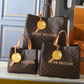 LEM588  New arrive fashion brown color bag for woman beautiful gift to choose 3 size