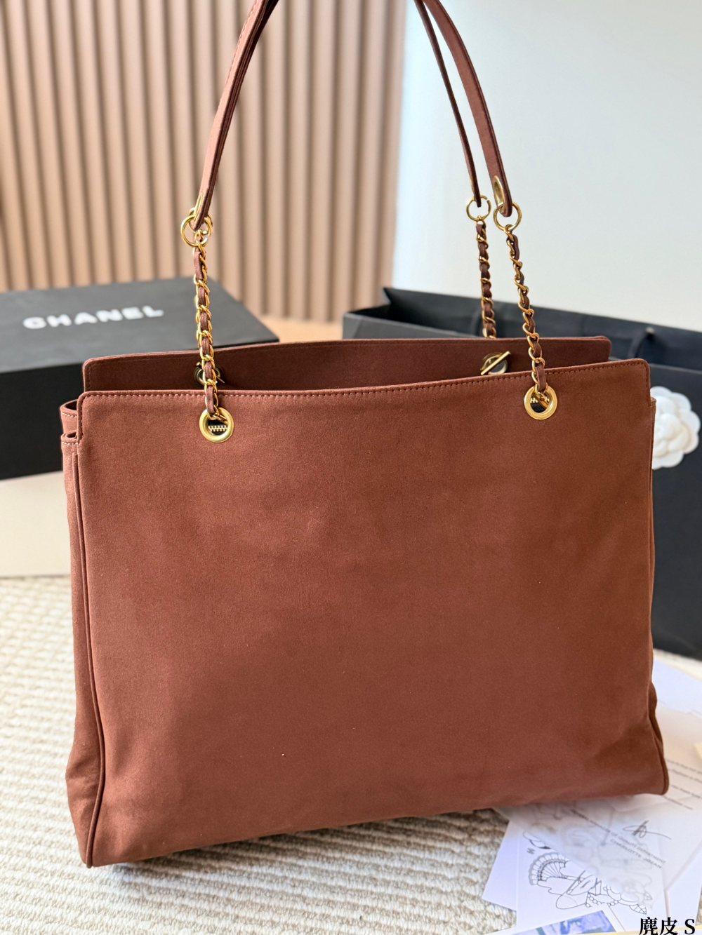 CEM384 New arrive fashion caramel color bag for woman beautiful gift to choose size 40 *30cm